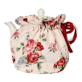 Tea Pot Cozies, Cotton Vintage Floral Teapot Dust Cover Tea Cosy, Kitchen Home Decorative Tea Pots Cozy with Insulation Pad for Housewife, Friend, Mom