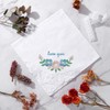 HOULIFE Women's Fabric Handkerchiefs - Large Handkerchief Wedding, Fabric Handkerchiefs