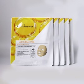 Meoncell MediAnswer Vita Collagen Nanoshot Gel Mask 37g (5 sheets) / 메온셀 메디앤서 비타 콜라겐 나노샷 겔마스크 37g (5매입)