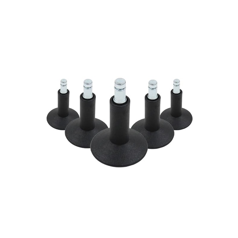 HJH Office 619004 Pack of 5 Glide Feet Size 12