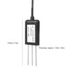 Soil Moisture Sensor, 2-in-1 Multifunctional Soil Moisture Sensor 4-20mA Temperature