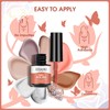 ROSALIND Semi-Permanent Nail Polish Set (8pcs) Semi-Permanent Nail Polish Kit