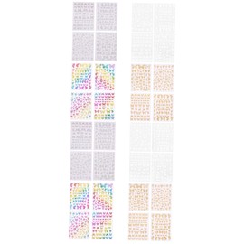 FRCOLOR 32sheets Nail Art Stickers Manicure Charm Butterfly Nail Sticker for DIY