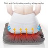 Heated Seat Cushion 3 Temp Modes Soft Washable Fast Heating