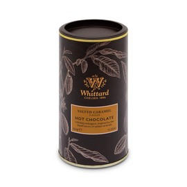 Whittard of Chelsea - Salted Caramel Flavor Hot Chocolate - Milk Chocolate Mix, Vegetarian, Vegan Friendly, Baking Cocoa (350g, 1ct)