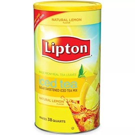 Lipton Lemon Flavor Sugar Sweetened Iced Tea Mix 38 Quarts