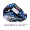 Auto Darkening Welding Helmet Large View Solar Powered Wide Shade