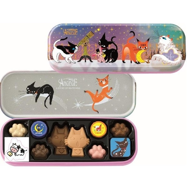 [With Original Stickers] Anjuju D 10 pieces Goncharov Anjuju Valentine 2024 Chocolate, Chocolate, White Day, Sweets, Sweets