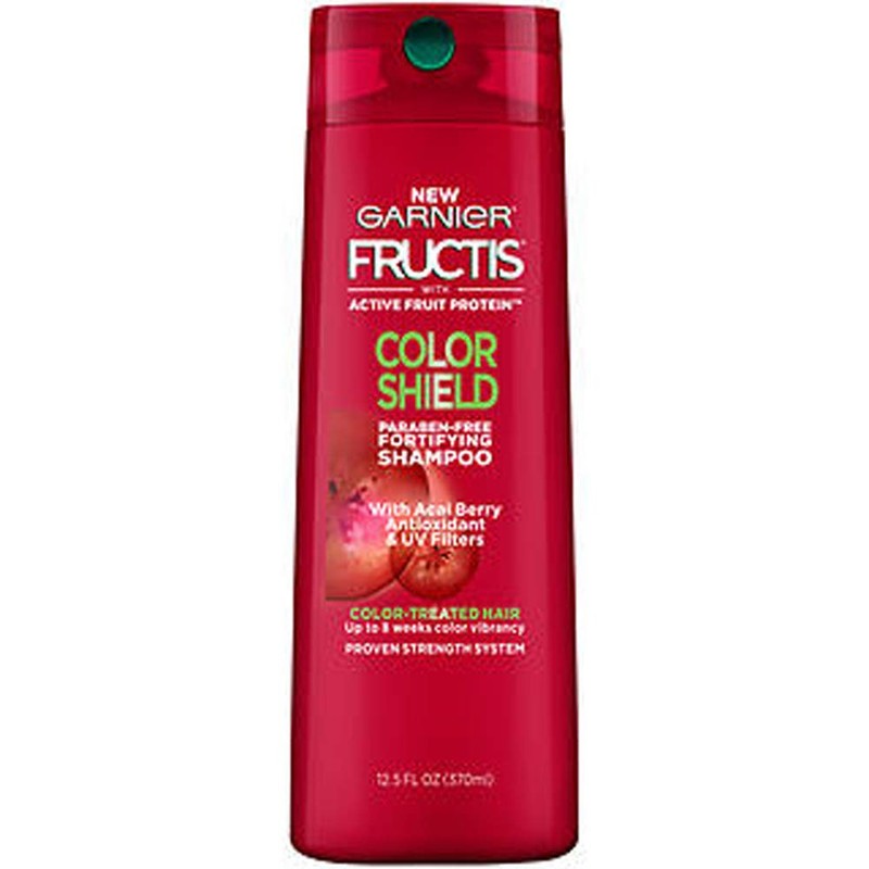 Garnier Fructis Color Shield Shampoo, Fortifying Shampoo for Color Treated