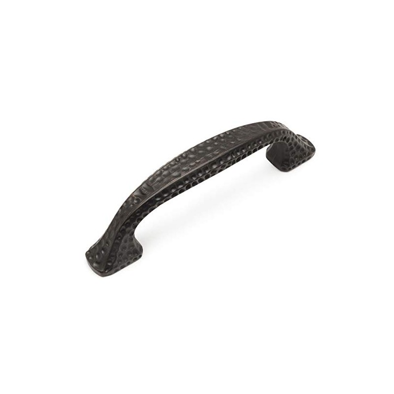 Cosmas 10 Pack 10553ORB Oil Rubbed Bronze Hammered Cabinet Handle