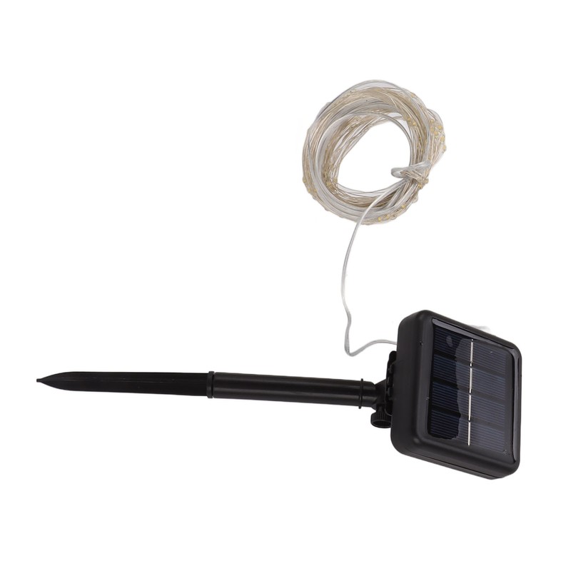 200 LED Solar Light Waterproof Adjustable Height Decorative Solar Rope