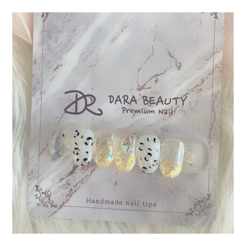 Next day delivery⭐Glitter Hopine Nail⭐ / 다음날 발송⭐글리터 호피네일⭐