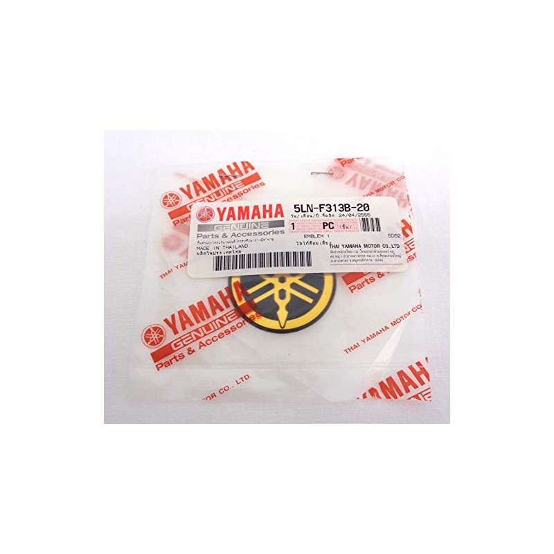 Yamaha Tuning Fork Emblem Sticker, Gold, Genuine Product, 1.2 inches