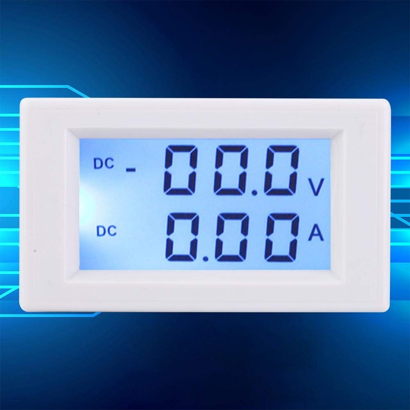 D85-3050 Digital Ammeter Voltmeter, DC Ammeter Voltmeter, Multimeter, DC0-199.9V DC