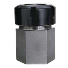 ER32 Collet Block, Hex Steel Chuck Collet Holder, Chuck Block Tool for CNC Lathe Engraving Cutting Machine