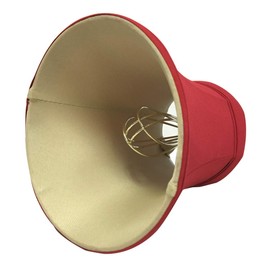 Royal Designs Red Bell Chandelier Lamp Shade, Size 5 (CS-201RED)