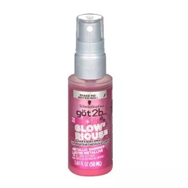 got2b GLOW'RIOUS Metallic Shimmer Hair Glitter & Body Glitter Duel Spray 1.69...