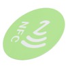 20PCS NFC Stickers PET 40mm Lightweight Readable Writable NFC Tags