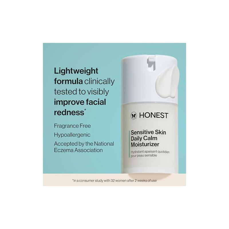 Honest The Daily Calm Lightweight Moisturizer Women Moisturizer 1.7 oz
