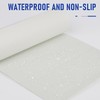YIYIW 49.6"*10.2"Clear Skateboard Grip Tape, Anti Slip Transparent Skateboard Sandpaper,