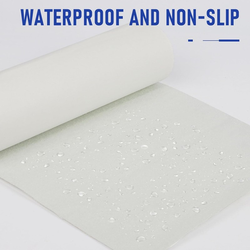 YIYIW 49.6"*10.2"Clear Skateboard Grip Tape, Anti Slip Transparent Skateboard Sandpaper,