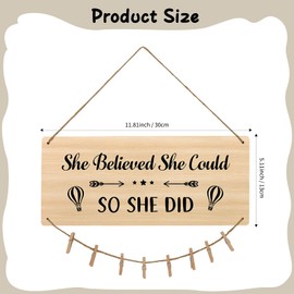 Inspirational Gifts For Women,Birthday Gifts For Women,Christmas Gifts,Thoughtful Gifts For Women,Wooden Plaques With Quotes,Decorations For Bedroom,Wall Hanging Decoration,Gifts For Her Motivational