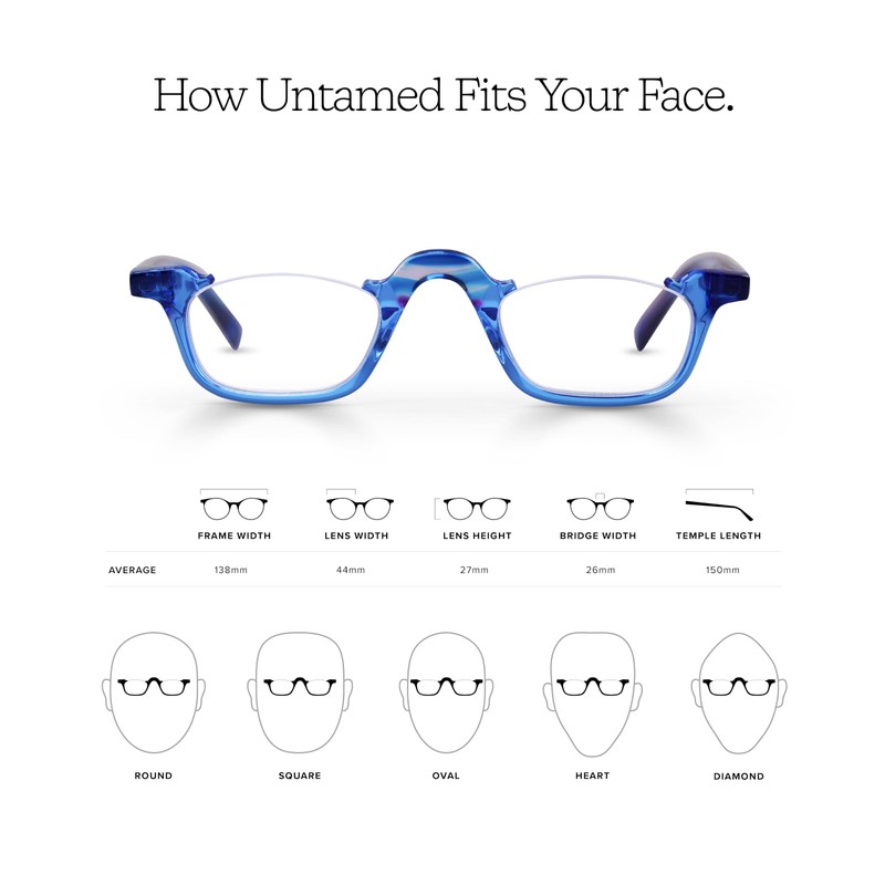 eyebobs - Untamed | Premium Reading Glasses for Men and