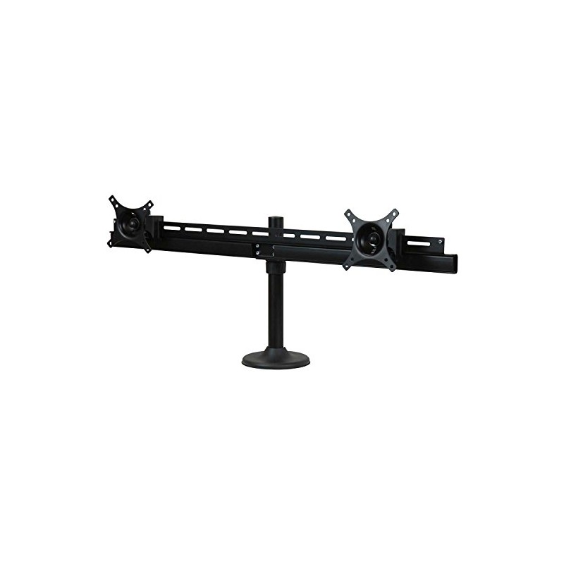 Duplex Dual TV/Monitor Height Adjustable Universal 2 Screen Desktop Mount