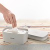 Richell Wet Wipes Warmer R Light Gray Portable Lightweight Compact