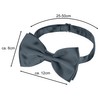 BomGuard Men's Bow Tie in 40 Colours (Black, Red etc.)