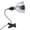 Reptile Heat Lamp Fixture Adjustable Rotate Clamp for Pet Heating