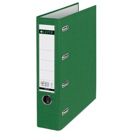 Leitz 10120055 Double Folder with Slots 2x A5 Landscape Wide Green