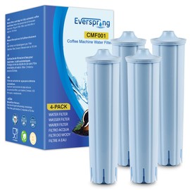 EVERSPRING 4 x TÜV SÜD certified water filter replacement for Jura Blue (invoice available)