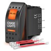 Nilight UTV Chase Lights Rocker Switch On Off 5 PIN
