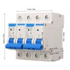 BERM Interlock Circuit Breaker DIN Rail Mounting Isolator Protection Air