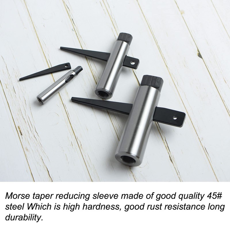 uxcell MT5 to MT3 Morse Taper Drill Sleeve Reducing Arbor