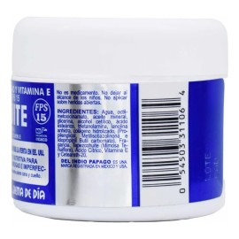 Crema Tepezcohuite Indio Papago Día Hipoalergénica Sin Parabenos FPS15 60g