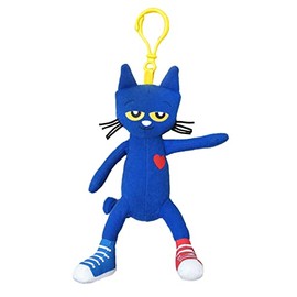 MerryMakers Pete the Cat Backpack Pull: 6.5, Blue