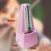 SOLO Mechanical Metronome with Accent Bell, Universal Metronome Precise Beat,