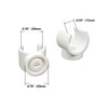 YiiSeeJo 20 Pcs PEX Pipe Clamps 3/4 Inch, 20mm PVC