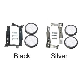 Yueyang 1 Pair Bicycle Training Wheels, Variable Speed Bike Training Wheels Bicycle Stabilizers Mounted Kit for Kids Variable Bike of 16 18 20 22 24 Inch