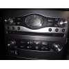 AtomBomb SILVER Aluminum Radio & A/C Knobs for Infiniti G37