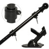 NELXINJO 6FT Stainless Steel Flag Pole Kit with Bracket for