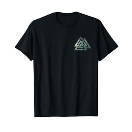 Viking Warrior Valknut Symbol Valhalla Pagan Norse Mythology T-Shirt