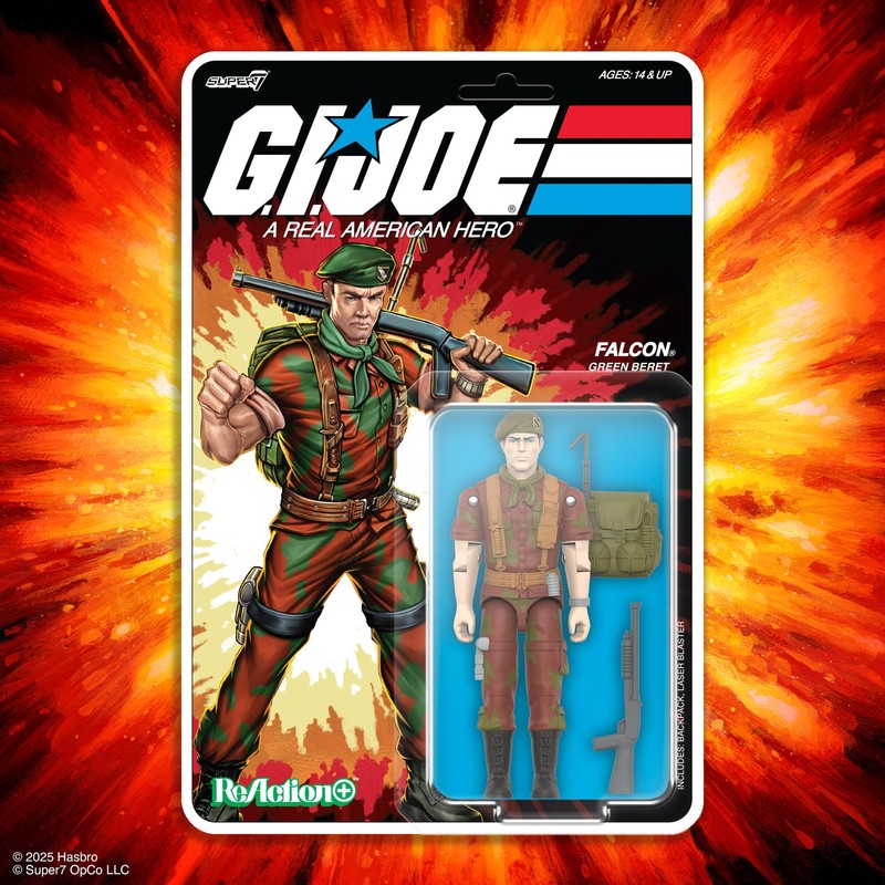 Super7 G.I. Joe Reaction+ Wave 04 (Movie Collection) - Lt.