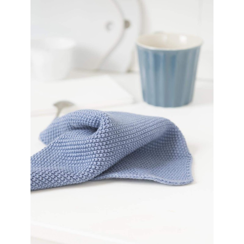 IB Laursen Mynte Cornflower Knitted Dish Cloth