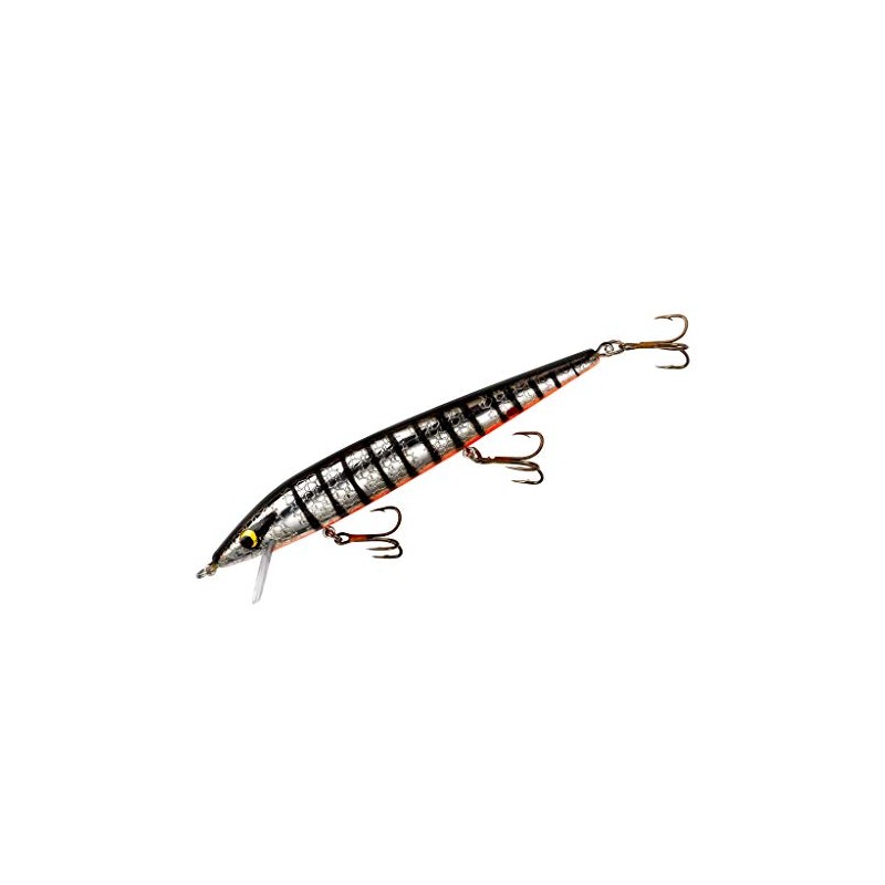 Smithwick Lures ARB1276 Floating Rattlin' Rogue Fishing Lure, Silver/Black Stripes,