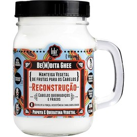 Lola From Rio - Be(m) dita Ghee - Reconstructive Papaya Hair Butter that Strengthens and Restores Hair Fiber 11.83 Fl Oz