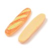 LiQunSweet 100 pcs Bread Theme Resin Cabochons Breakfast Baking Dessert