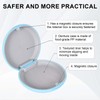 Vesaneae Dental Retainer Box, Orthodontic Teeth Aligner Case, Mouth Guard